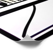 ふわふわのボーモンドックライブラリ編集可能 ポスター (角)