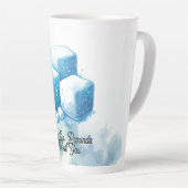 ふわふわのマシュマロの思い出 カフェラテマグ (右アングル)