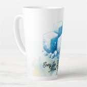 ふわふわのマシュマロの思い出 カフェラテマグ (左アングル)