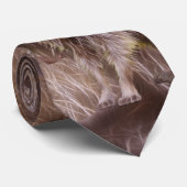 ふわふわのラクーンワイルドライフアートネックウェア ネクタイ (ロール)