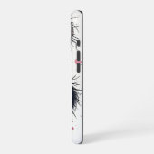 ふわふわのラブデュオ – かわいいアニメの電話ケース iPhone 16ケース (左側面)