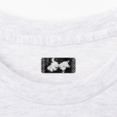 ふわふわのラベルを下げる ラベル (貼付)