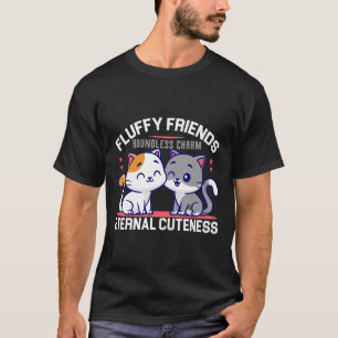 ふわふわの友だちの無限の魅力 Tシャツ