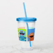 ふわふわの友だち アクリルタンブラー (左)