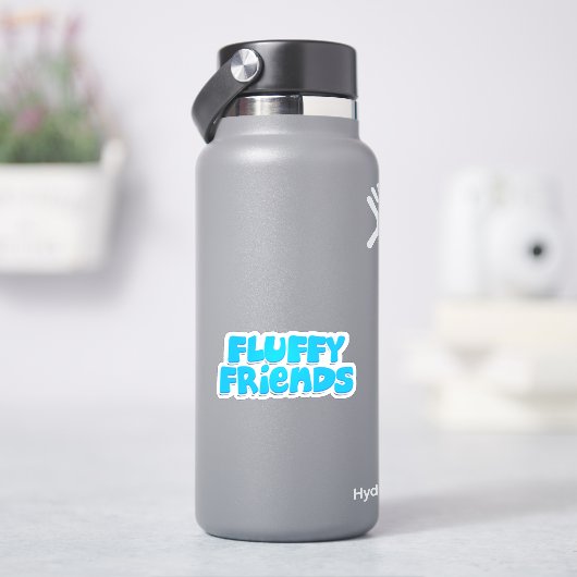 ふわふわの友だち シール (HydroFlask)