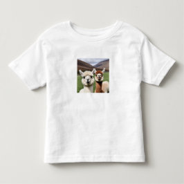 ふわふわの友情 トドラーTシャツ