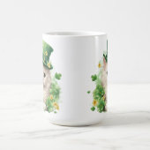 ふわふわの可愛いST PATRICKS DAY着 コーヒーマグカップ (中央)