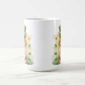 ふわふわの可愛いST PATRICKS DAY着 コーヒーマグカップ (中央)