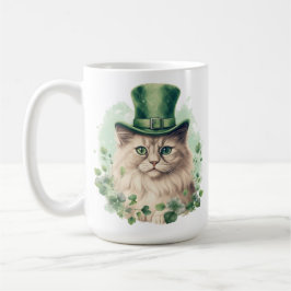 ふわふわの可愛いST PATRICKS DAY着 コーヒーマグカップ