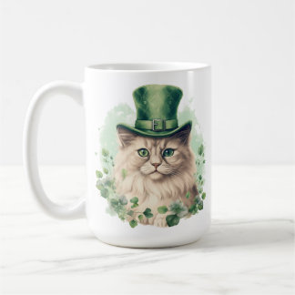 ふわふわの可愛いST PATRICKS DAY着 コーヒーマグカップ