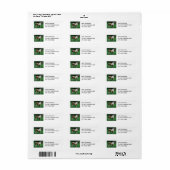 ふわふわの可愛らしいダートモアポニー ラベル (フルシート)