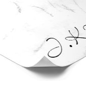 ふわふわの壁の装飾 ポスター (角)