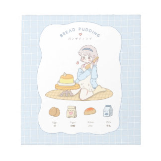 ✩°。⋆⸜ 🌸 ふわふわの夢のようなプリン 🌸 ⸝⋆。°✩ ノートパッド