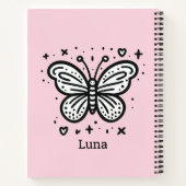 ふわふわの子牛 - かわいい農場の動物 ノートブック (裏面)