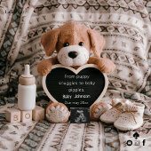 ふわふわの子犬男の赤ちゃんと妊娠の発表 シーズンカード