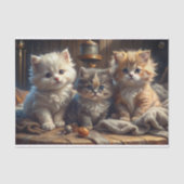 ふわふわの子猫たち 薄葉紙 (正面)