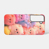 ふわふわの子猫ふわふわのソフトパステルカラー SAMSUNG GALAXYケース (裏面横)