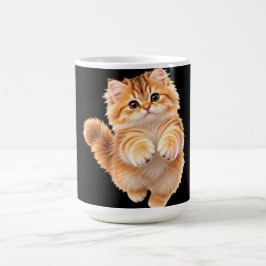 ふわふわの子猫 コーヒーマグカップ