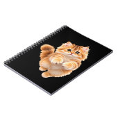 ふわふわの子猫 ノートブック (左側)
