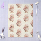 ふわふわの小さなひよこ | かわいい春とイースターの動物 薄葉紙 (クラフト)