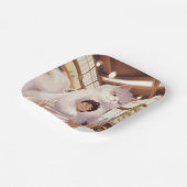 ふわふわの巨人の自撮り ペーパープレート (傾斜あり)