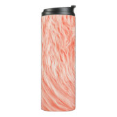 ふわふわの模造繊維の毛皮 タンブラー (回転左)