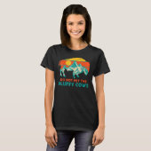 ふわふわの牛に触らないで ビゾン国立公園 Tシャツ (正面フル)
