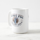 ふわふわの牛を飼うな コーヒーマグカップ (正面左)