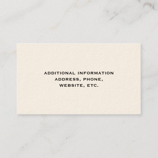 ふわふわの犬と猫ペットシお洒落ッタートリマー 名刺 (裏面)