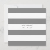 ふわふわの羊の赤ちゃんシャワー 招待状 (裏面)