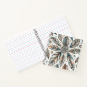 ふわふわの花 ノートブック (内部)