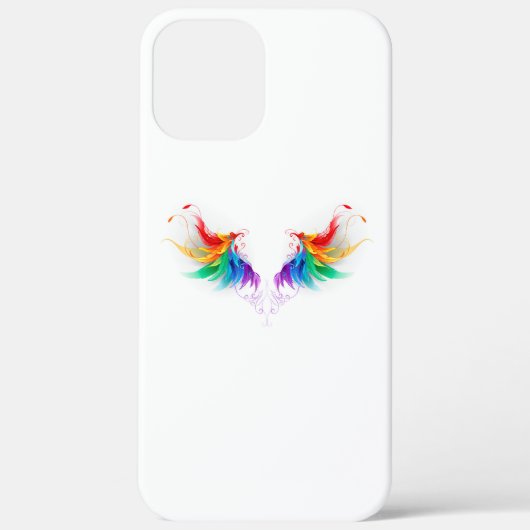 ふわふわの虹の翼 Case-Mate iPhoneケース (裏面)