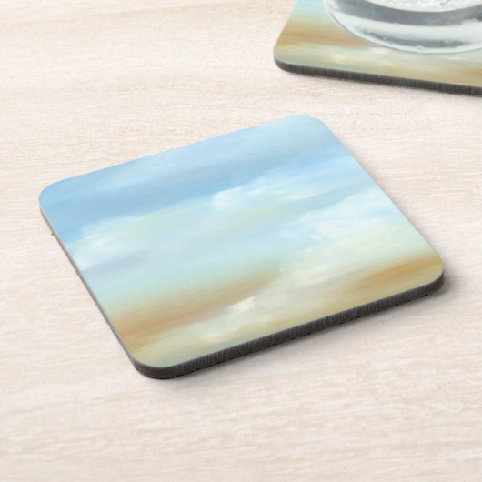 ふわふわの雲が広がる美しいスカイスケープ コースター (左側)