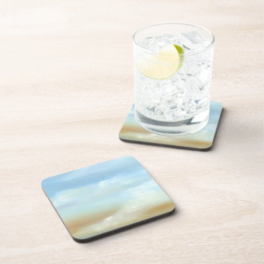 ふわふわの雲が広がる美しいスカイスケープ コースター (右側)