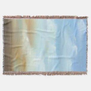 ふわふわの雲が広がる美しいスカイスケープ スローブランケット