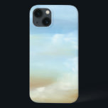 ふわふわの雲が広がる美しいスカイスケープ iPhone 13ケース<br><div class="desc">このスカイスケープで外に出て見上げたいだけじゃない？美しい青い天窓に流れ感じる雲がふわふわもしして、飛行機の窓から見ている。今すぐコピーを購入！</div>
