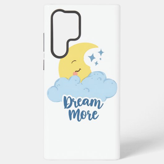 ふわふわの雲と夢見心地 SAMSUNG GALAXYケース (裏面)