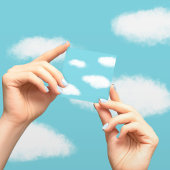 ふわふわの雲と青空 ポストイット