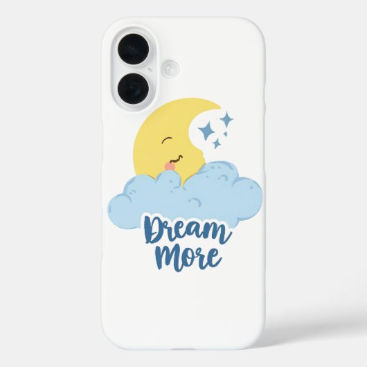 ふわふわの雲に浮かぶ甘い夢 Case-Mate iPhoneケース (裏面)