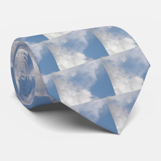 ふわふわの雲のネクタイ ネクタイ (ロール)