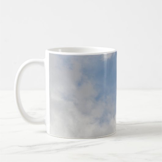 ふわふわの雲のマグカップ コーヒーマグカップ (左)