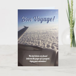 ふわふわの雲ボンボヤージュ カード