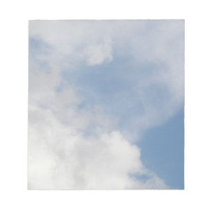 ふわふわの雲メモ帳 ノートパッド
