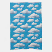 ふわふわの雲 キッチンタオル (縦)