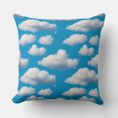 ふわふわの雲 クッション (正面)