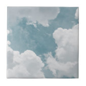 ふわふわの雲 タイル (正面)