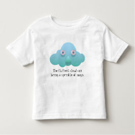 ふわふわの雲 トドラーTシャツ