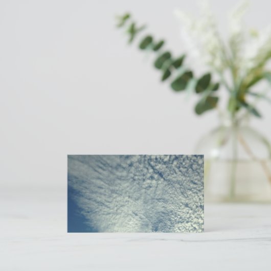 ふわふわの雲 名刺 (スタンド正面)