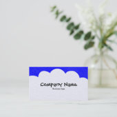 ふわふわの雲 – 青 名刺 (スタンド正面)