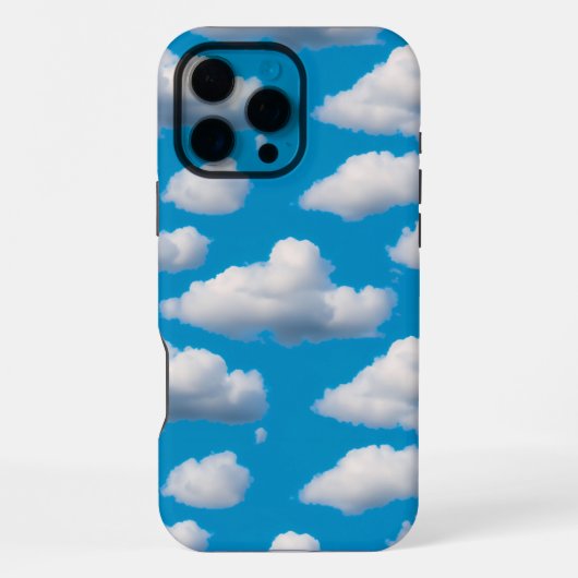 ふわふわの雲 iPhoneケース (裏面)